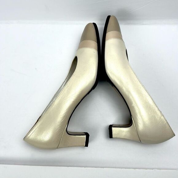 Peter Kaiser Leather Beige Pumps size 7 1/2 - Picture 8 of 13